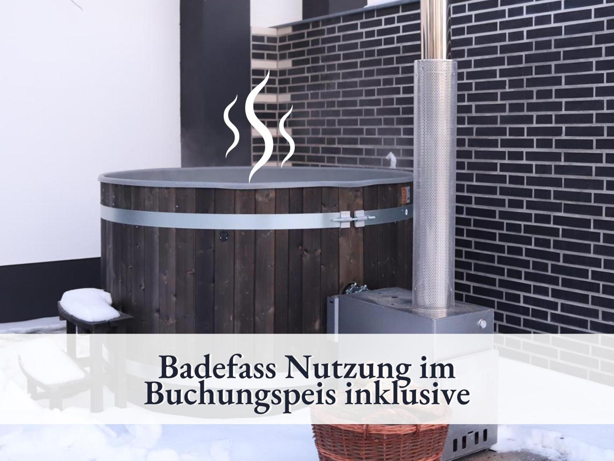 Fewo River I Wellnesstraum I Winterentspannung I Inkl Badefass I Kamin I Sauna Wendisch Rietz Εξωτερικό φωτογραφία